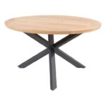 4 Seasons Outdoor Prado 130 cm Teak/RVS