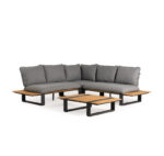 Tierra Outdoor Seto Lounge Set grey