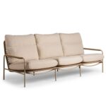 Tierra Outdoor David sofa set Champagne 3 delig - Afbeelding 2