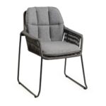 Tierra Outdoor Rivera dining chair Mountain Grey