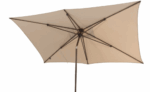 4 Seasons Outdoor Azzurro 2x3m stokparasol frame Wenge doek Beach - Afbeelding 2