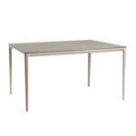 Tierra Outdoor Elegante dining tafel 160 cm Champagne