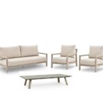 Tierra Outdoor Oasis sofa set Champagne