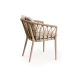 Tierra Outdoor Santafe dining chair Champagne - Afbeelding 2