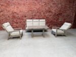Sens Line Valerie sofa set Taup 4 delig - Afbeelding 3
