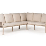 Tierra Outdoor Liv dining set champagne