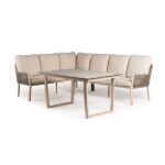 Tierra Outdoor Liv dining set champagne