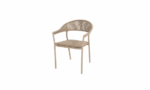 4 Seasons Outdoor Sienna dining chair Latte incl. kussen