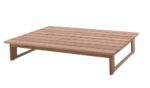 Gescova Outdoor Rafa lounge set 4 delig ecru/taupe Teak - Afbeelding 5