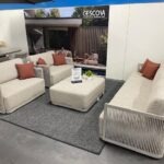 Gescova Outdoor Melbourne lounge set 4 delig sand