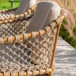 4 Seasons Outdoor Martinique dining set 7 delig Amber met Colorado 160 cm tafel - Afbeelding 2