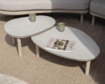 4 Seasons Outdoor Monroe koffie tafels 2 stuks Latte - Afbeelding 2