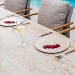 4 Seasons Outdoor Safina dining set 7 delig Amber met Colorado 160 cm tafel - Afbeelding 2