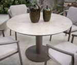 4 Seasons Outdoor Taste Sarah Dining Tafel 120 cm rond Terre - Afbeelding 2