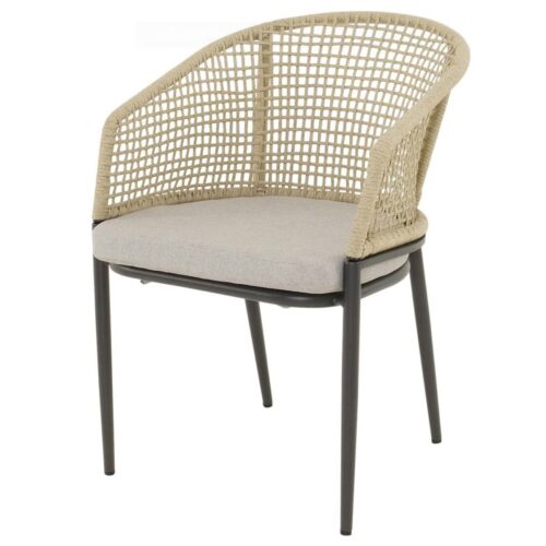 kioto beige stoel Lesli living Kioto dining chair beige